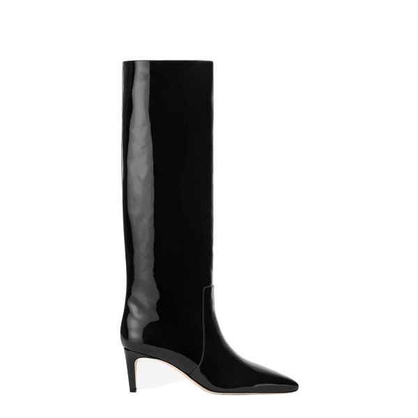 Paris Texas Stiletto 60 Boots in Black Patent Leather