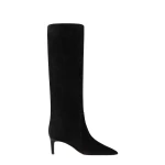 Paris Texas Stiletto 60 Boots in Black Suede