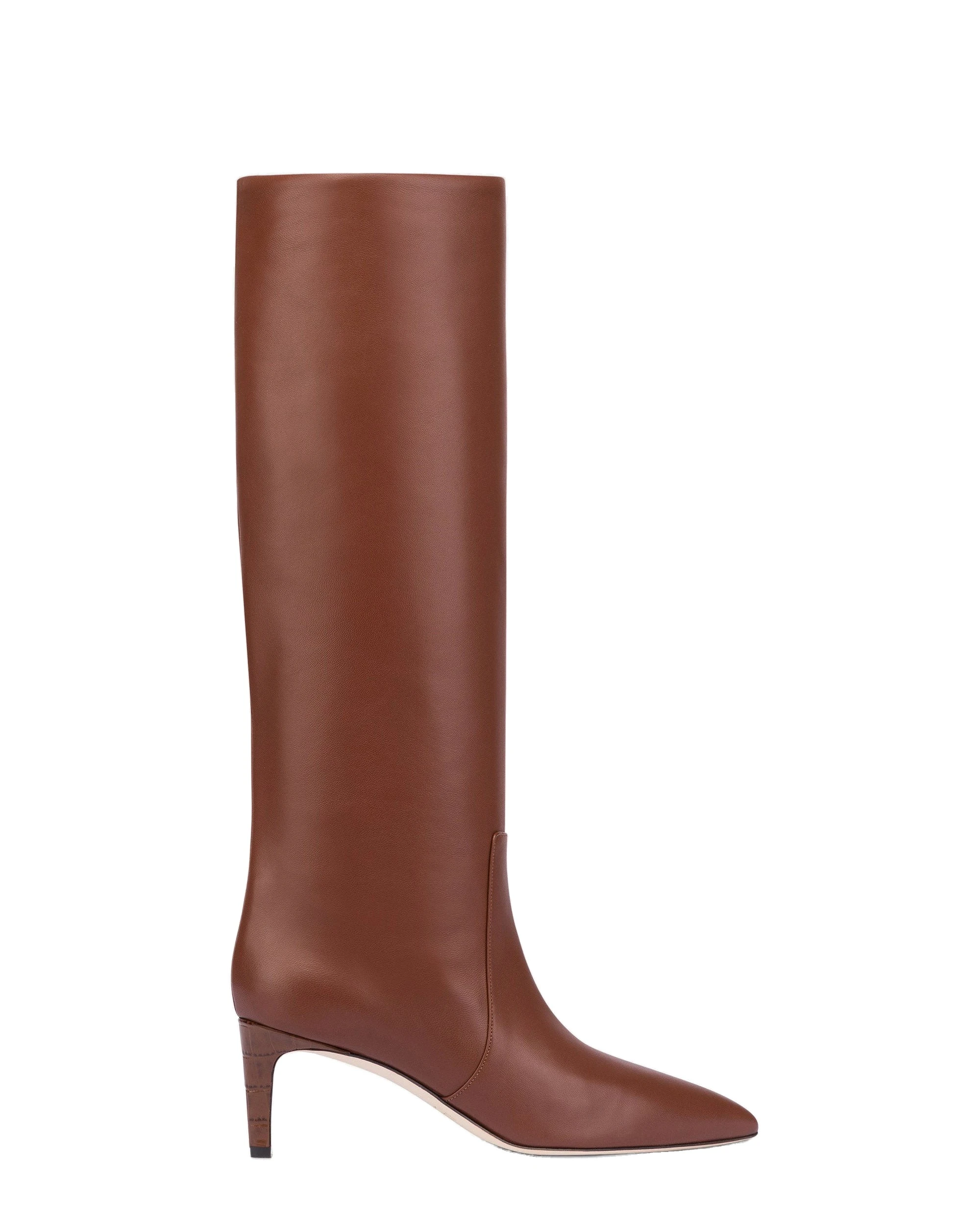 Paris Texas Stiletto 60 Boots in Cioccolato PX504XLTH3 Paris Texas Stiletto 60 Boots in Cioccolato Leather