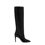 Paris Texas Stiletto 85 Boots in Black Nappa Leather