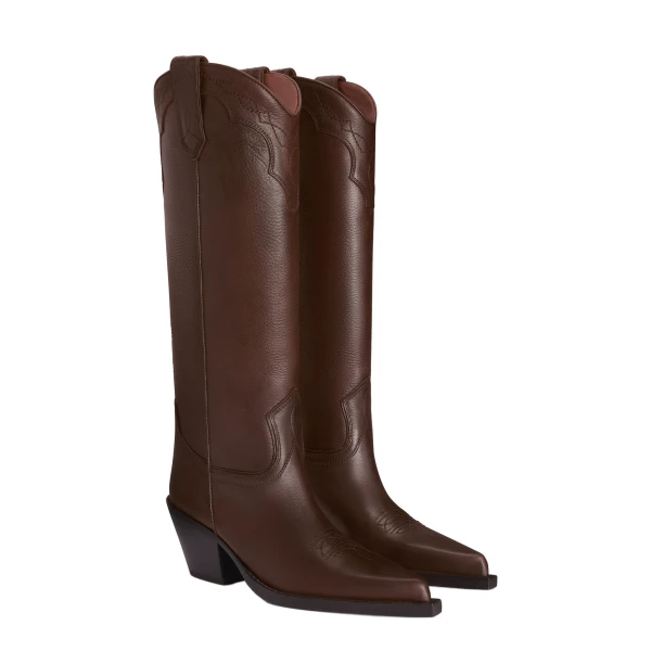 Tucson 60 Boots in Ebano Leather - Image 2
