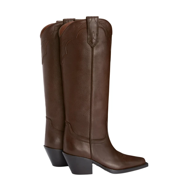 Tucson 60 Boots in Ebano Leather - Image 3