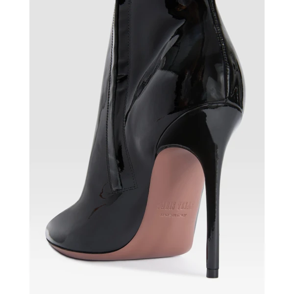 Vera 105 Ankle Boots in Black Patent Leather - Image 4
