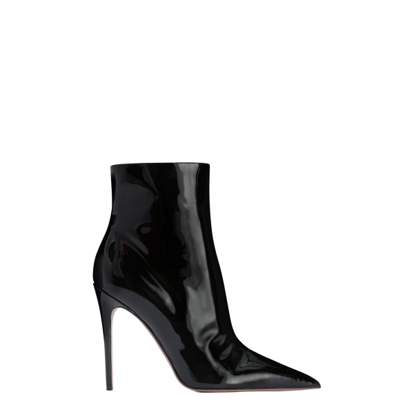 Paris Texas Vera 105 Ankle Boots in Black Patent Leather