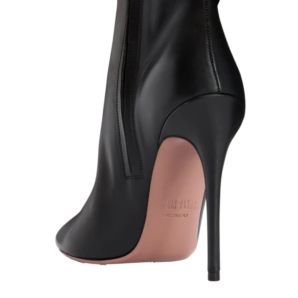 Vera 105 Boots in Black Leather - Image 4