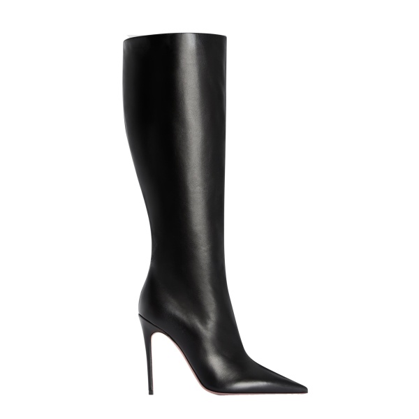 Paris Texas Vera 105 Boots in Black Leather