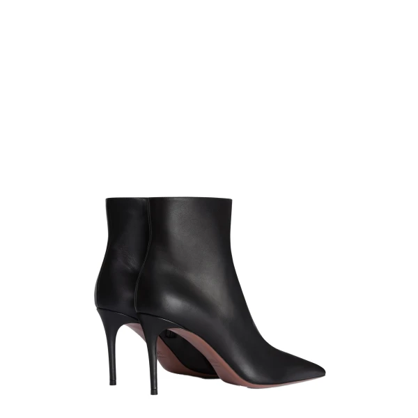 Vera 85 Ankle Boots in Black Leather - Image 3