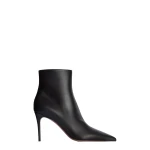 Paris Texas Vera 85 Ankle Boots in Black Leather