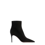 Paris Texas Vera 85 Ankle Boots in Black Suede PX1859XSA04