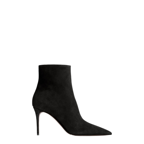Paris Texas Vera 85 Ankle Boots in Black Suede PX1860XSA04
