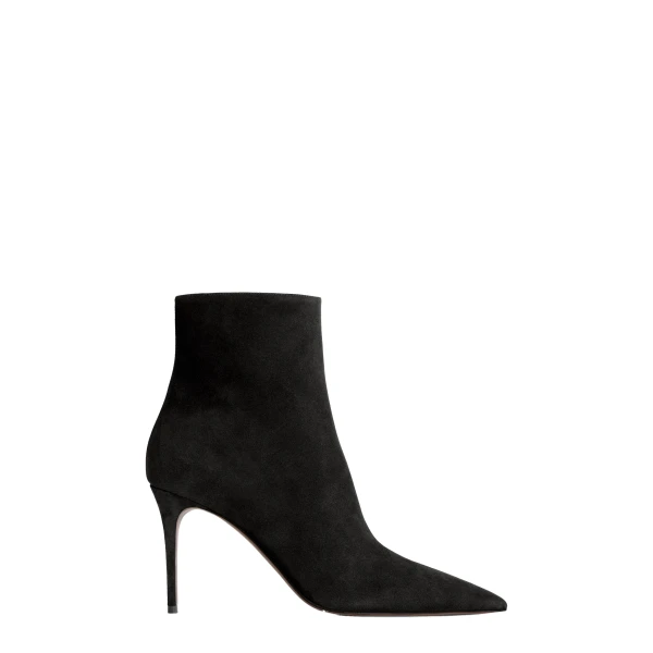 Vera 85 Ankle Boots in Black Suede PX1860XSA04