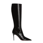 Paris Texas Vera 85 Boots in Black Patent Leather