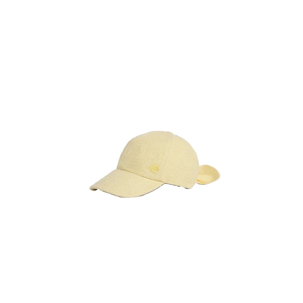 Patou Blended cotton cap in Limelight
