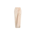 Patou Blended silk pareo in Shell Beach Stripes