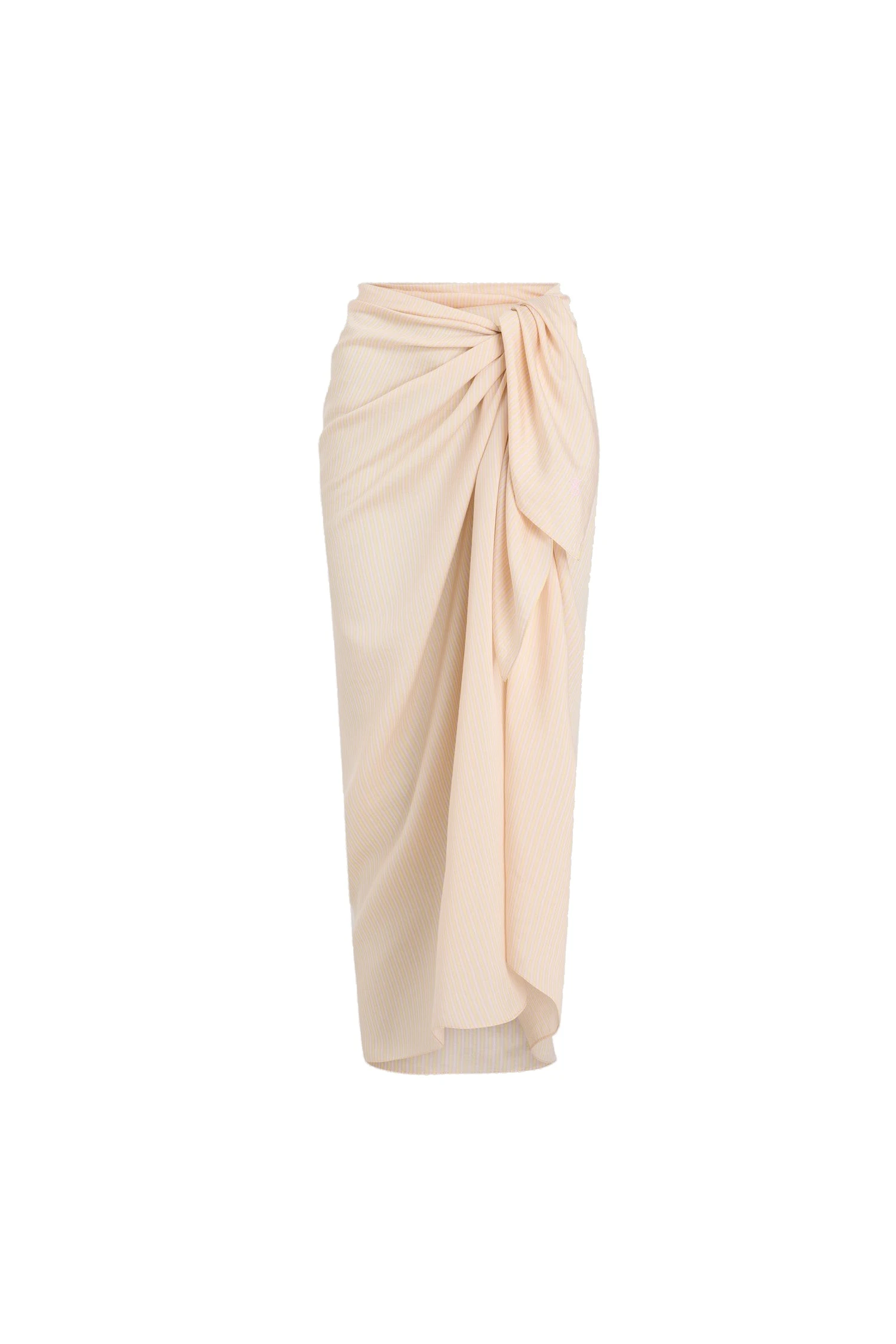 Patou Blended silk pareo in Shell Beach Stripes | Beachwear | Luxury Shoes Patou Blended silk pareo in Shell Beach Stripes