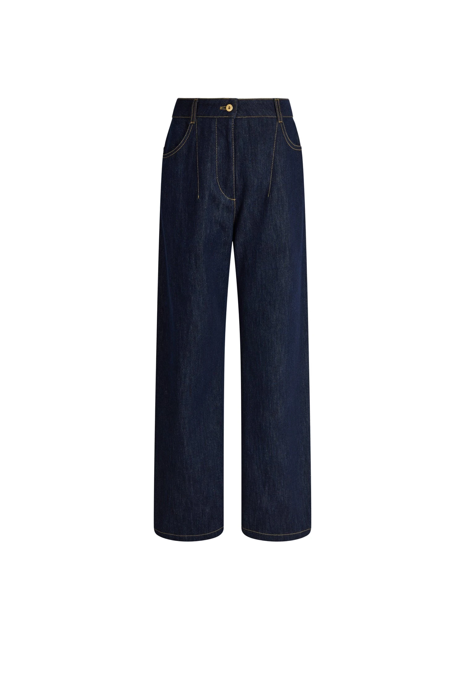 Patou Boyfriend denim trousers in Moonrise Rodeo cotton | Pants | Luxury Shoes Patou Boyfriend denim trousers in Moonrise Rodeo cotton