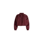 Patou Bubble blouse in Vignola recycled faille