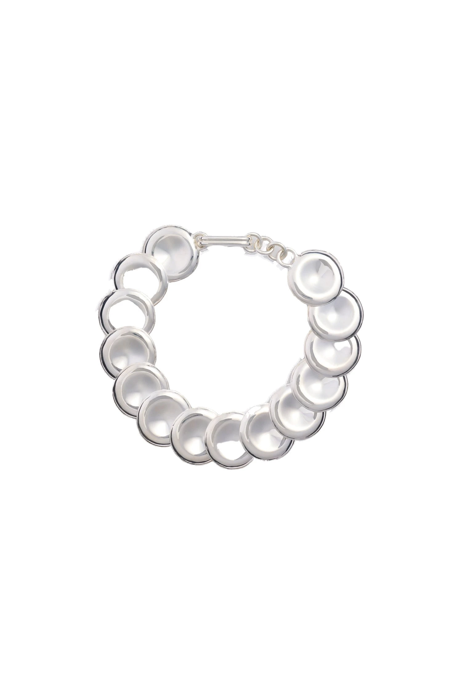 Patou Disc short PM choker necklace | Luxury Shoes Patou Disc short PM choker necklace in Silver