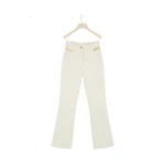 Patou Flared trousers in Natural regenerated cotton denim