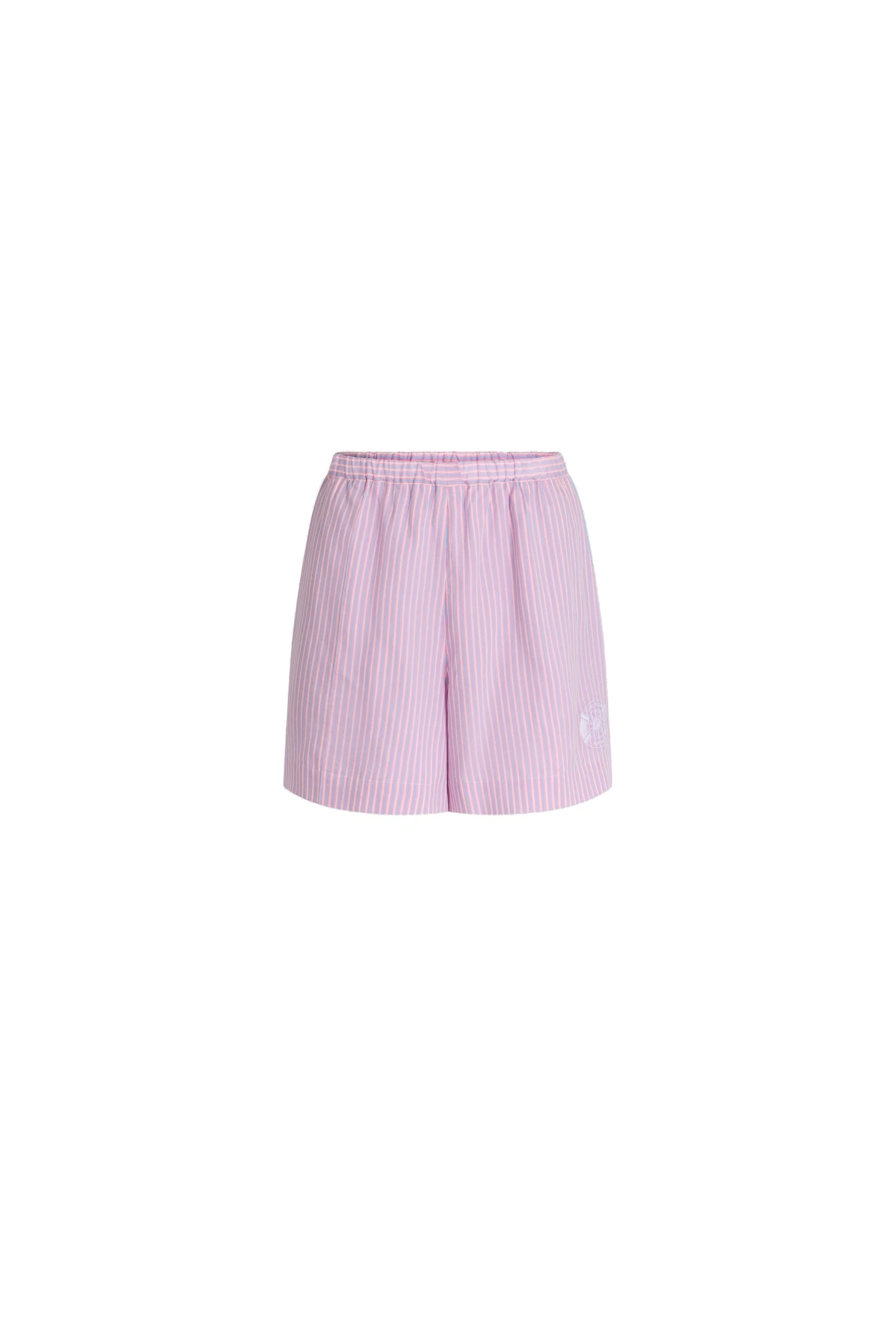 Patou Hôtel du Cap-Eden-Roc beach shorts in Eden Beach Stripes blended lyocell and silk | Shorts | Luxury Shoes Patou Hôtel du Cap-Eden-Roc beach shorts in Eden Beach Stripes blended lyocell and silk