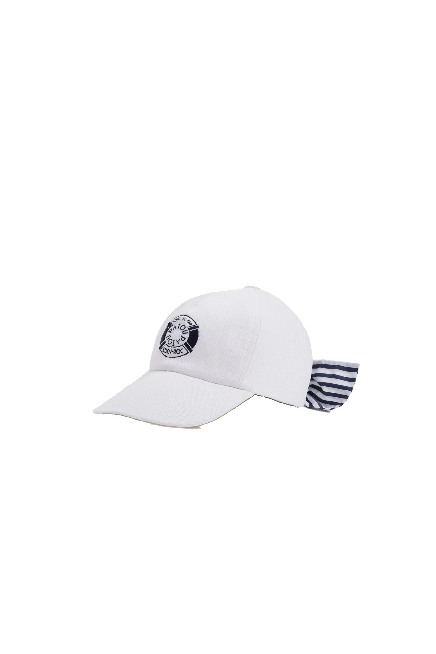 Patou Hôtel du Cap-Eden-Roc couture cap in White cotton | Accessories | Luxury Shoes Patou Hôtel du Cap-Eden-Roc couture cap in White cotton