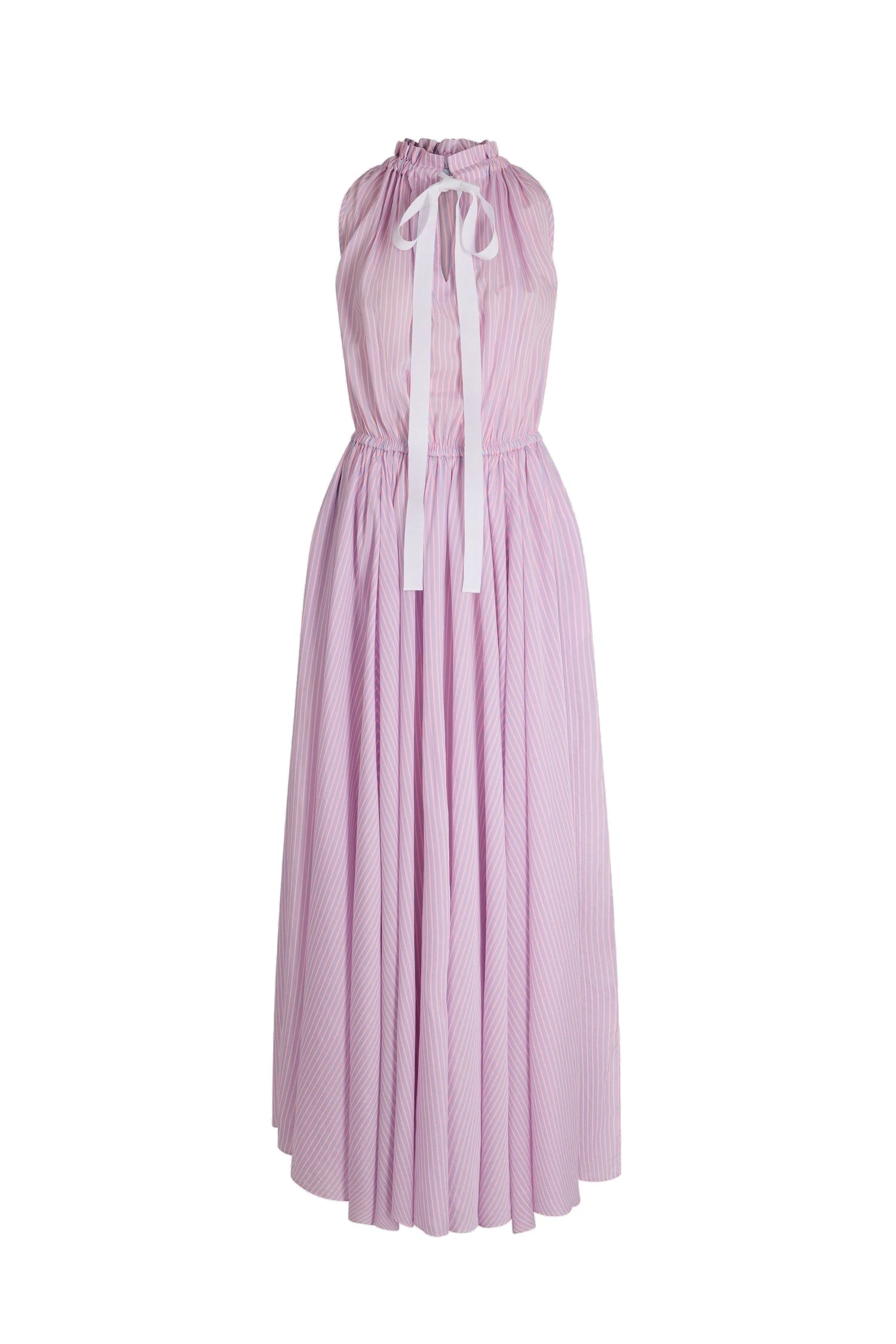 Patou Hôtel du Cap-Eden-Roc long beach dress in Eden Beach Stripes blended lyocell and silk | Dresses | Luxury Shoes Patou Hôtel du Cap-Eden-Roc long beach dress in Eden Beach Stripes blended lyocell and silk
