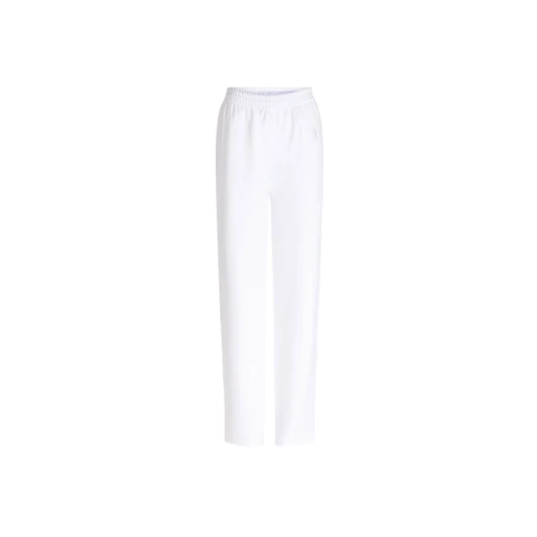 Hôtel du Cap-Eden-Roc organic cotton elasticated waist trousers in White