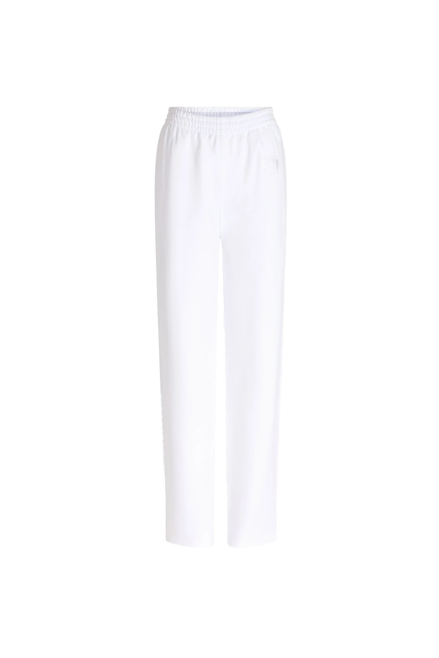 Patou Hôtel du Cap-Eden-Roc organic cotton elasticated waist trousers in White | Pants | Luxury Shoes Patou Hôtel du Cap-Eden-Roc organic cotton elasticated waist trousers in White