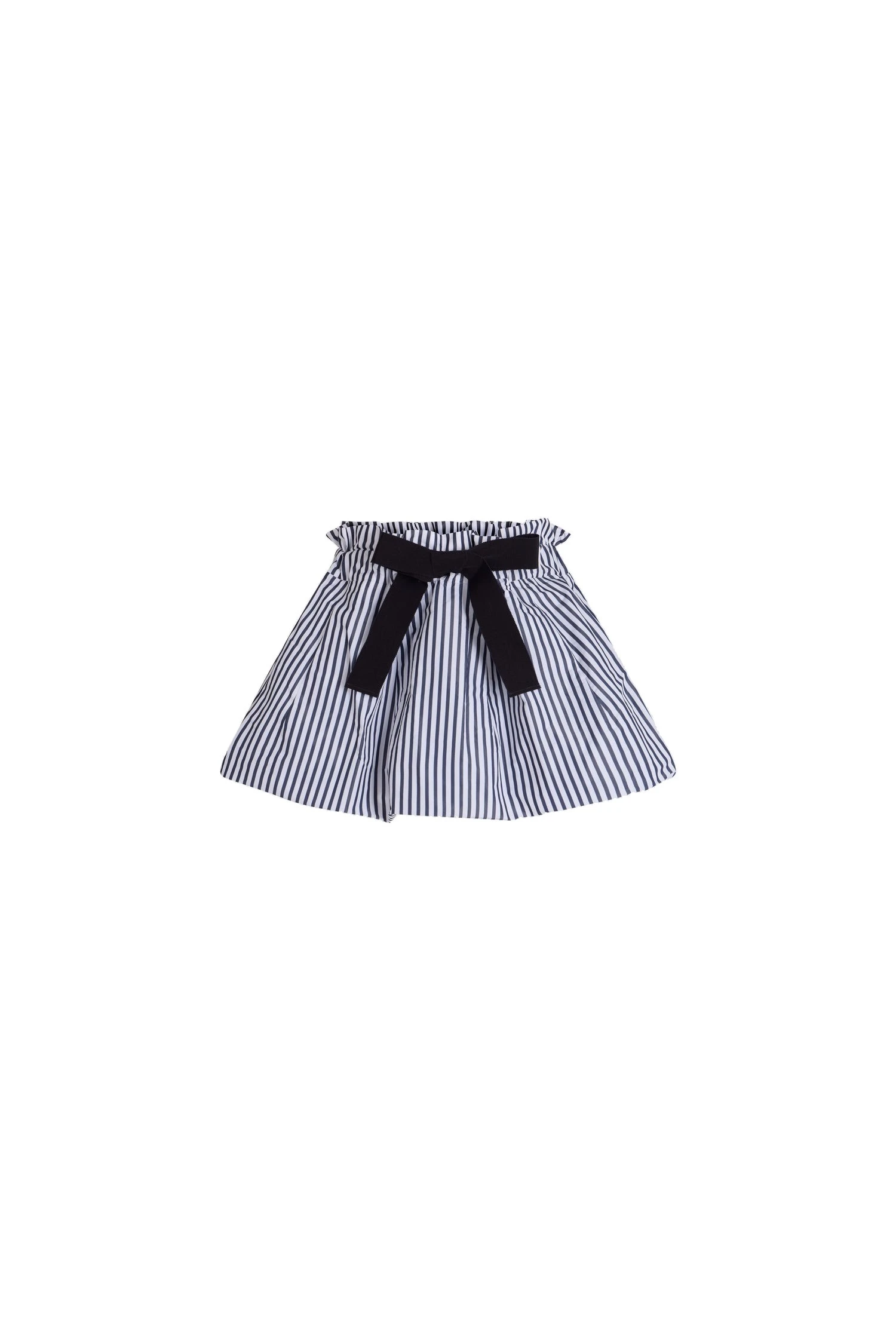 Patou Hôtel du Cap-Eden-Roc recycled faille bloomer skirt in Offshore Stripes | Skirts | Luxury Shoes Patou Hôtel du Cap-Eden-Roc recycled faille bloomer skirt in Offshore Stripes