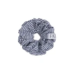 Patou Hôtel du Cap-Eden-Roc recycled faille maxi scrunchie in Offshore Stripes