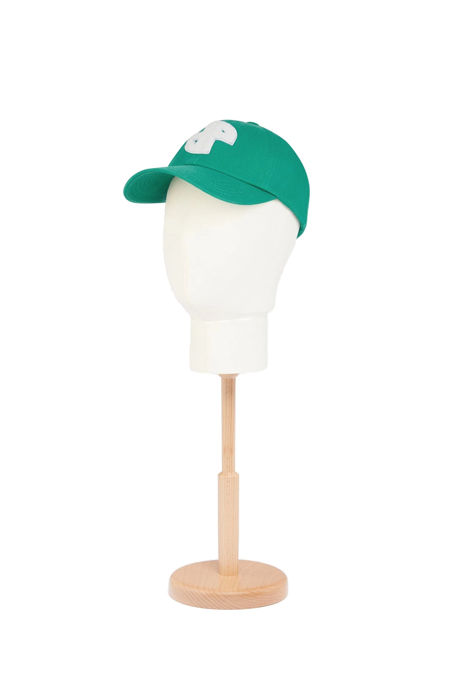 Patou JP cap in Forest Green cotton | Accessories | Luxury Shoes Patou JP cap in Forest Green cotton