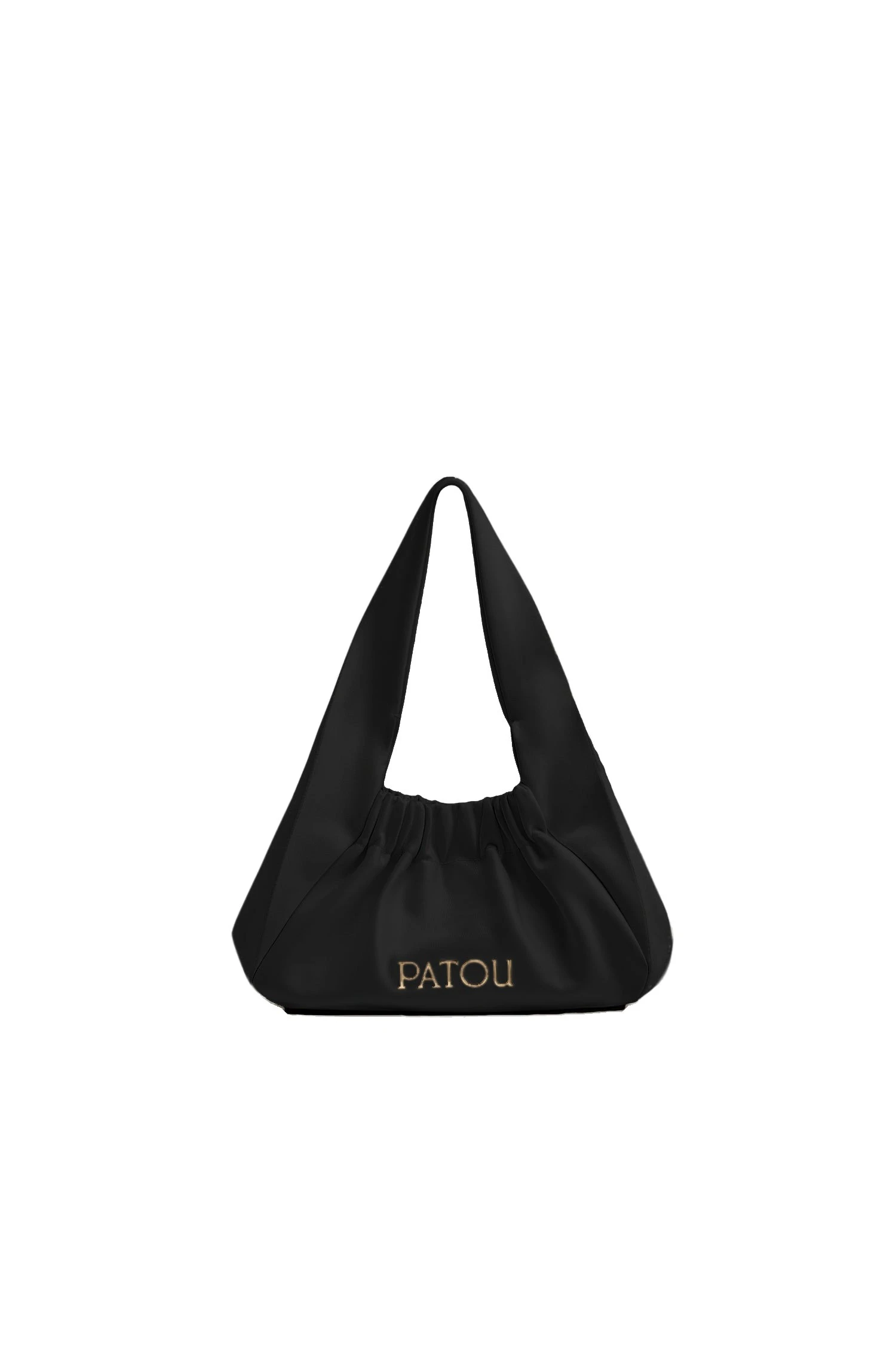 Patou Le Biscuit bag in satin | Buy Designer Bags at Luxury Shoes Patou Le Biscuit bag in Black satin