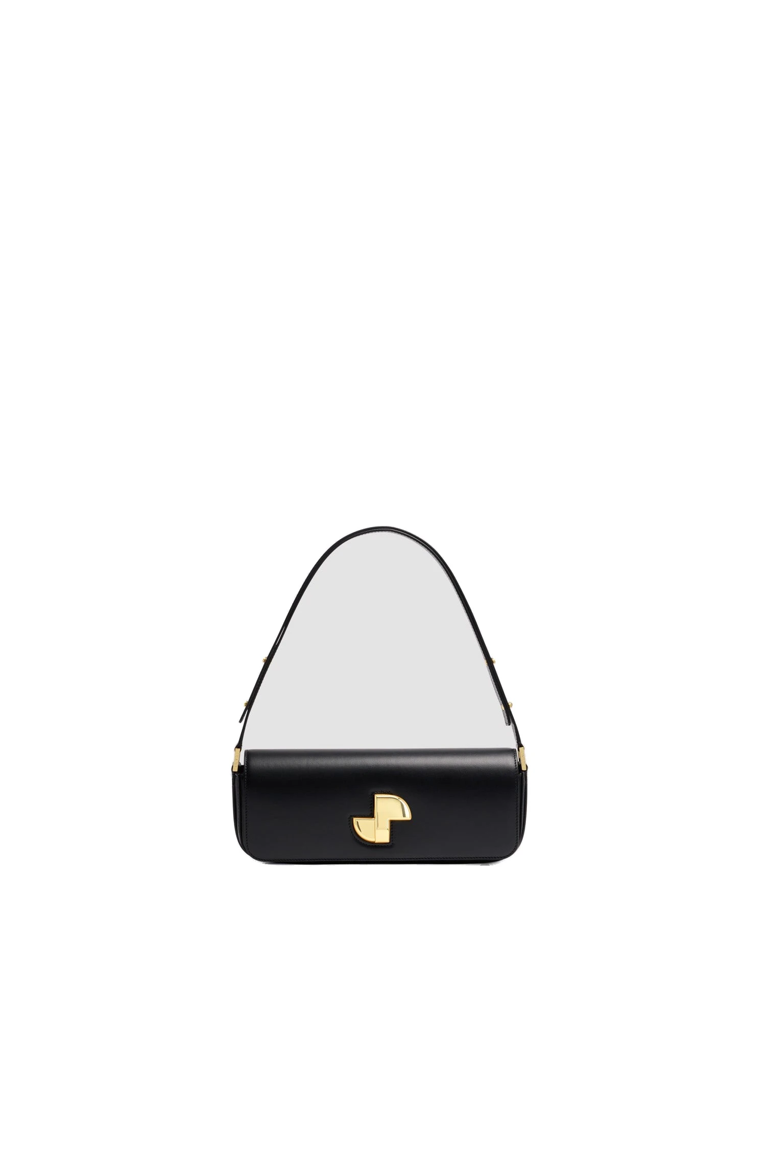 Patou Le Lock bag in leather | Buy Designer Bags at Luxury Shoes Patou Le Lock bag in Black leather