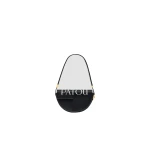 Patou Le Patou bag in Black and White leather