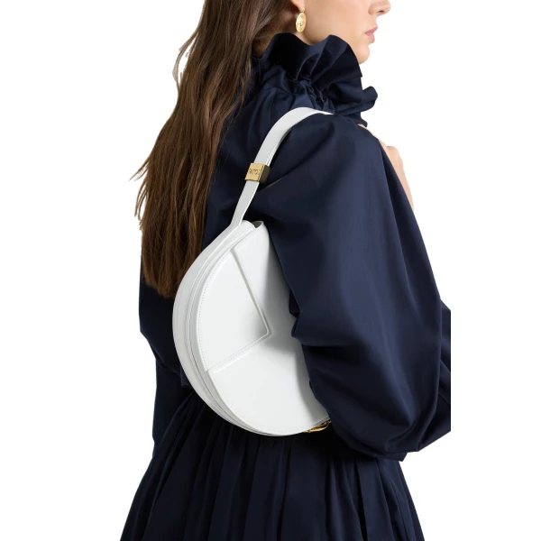 Le Patou bag in White leather - Image 3