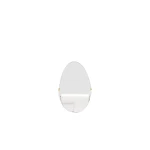 Patou Le Petit Patou bag in White leather