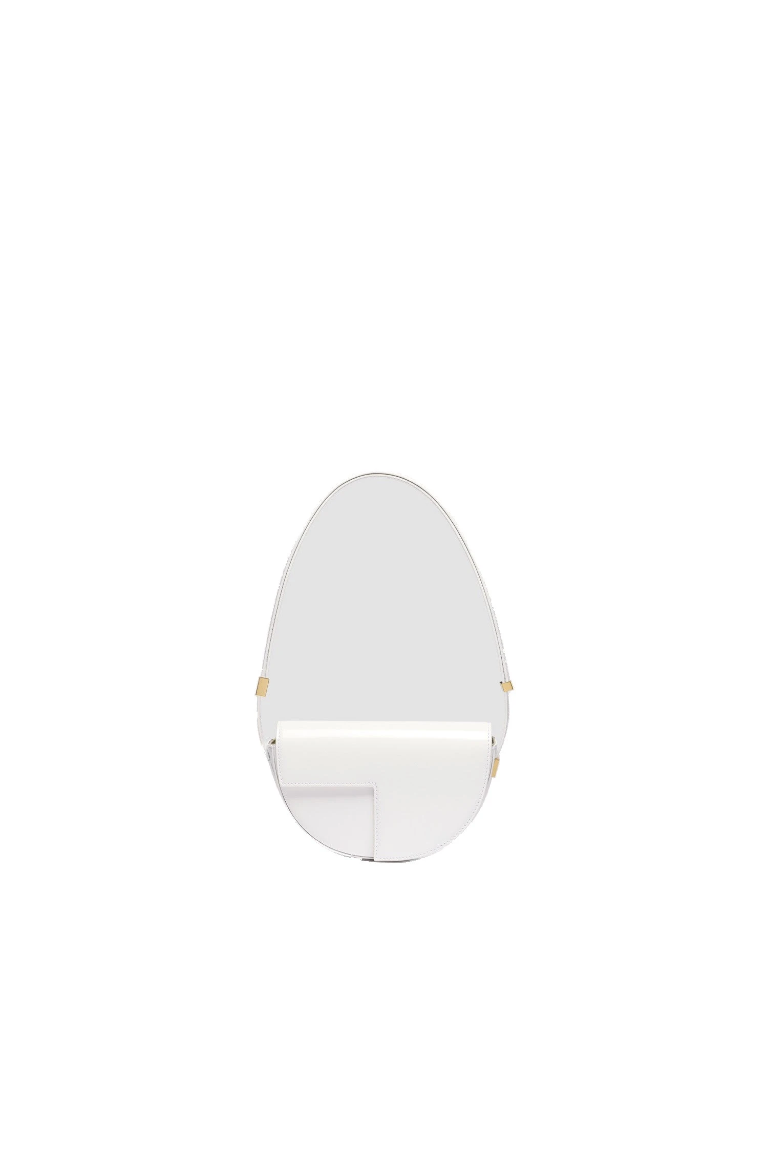 Le Petit Patou bag in leather | Buy Designer Bags at Luxury Shoes Patou Le Petit Patou bag in White leather