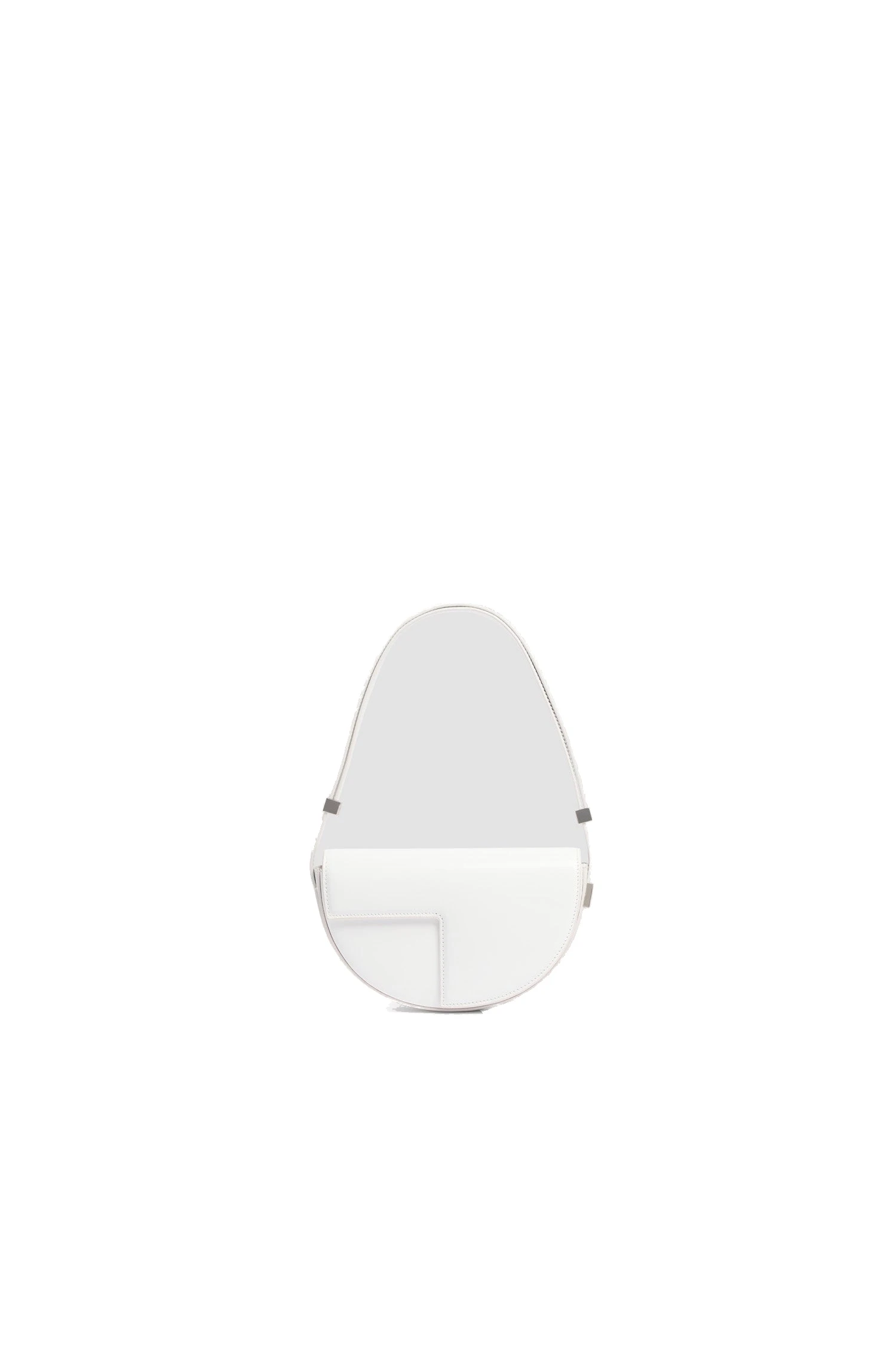 Le Petit Patou leather bag | Buy Designer Bags at Luxury Shoes Patou Le Petit Patou leather bag in White Silver