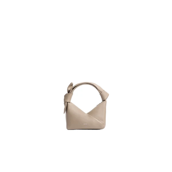 Patou Leather bag in Pebble Grey