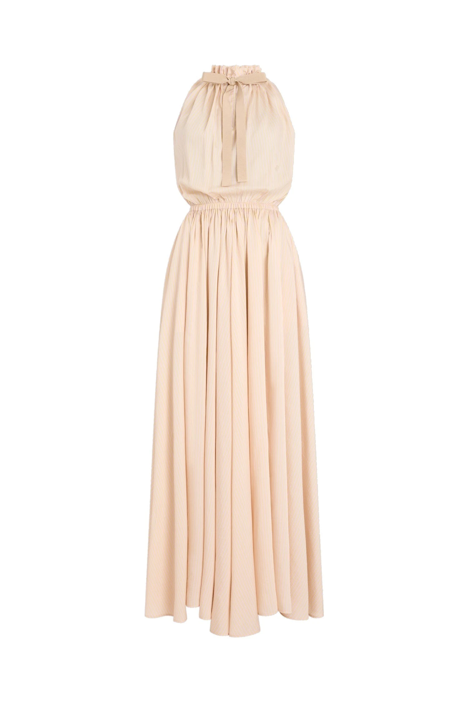 Patou Long blended silk beach dress in Shell Beach Stripes | Dresses | Luxury Shoes Patou Long blended silk beach dress in Shell Beach Stripes