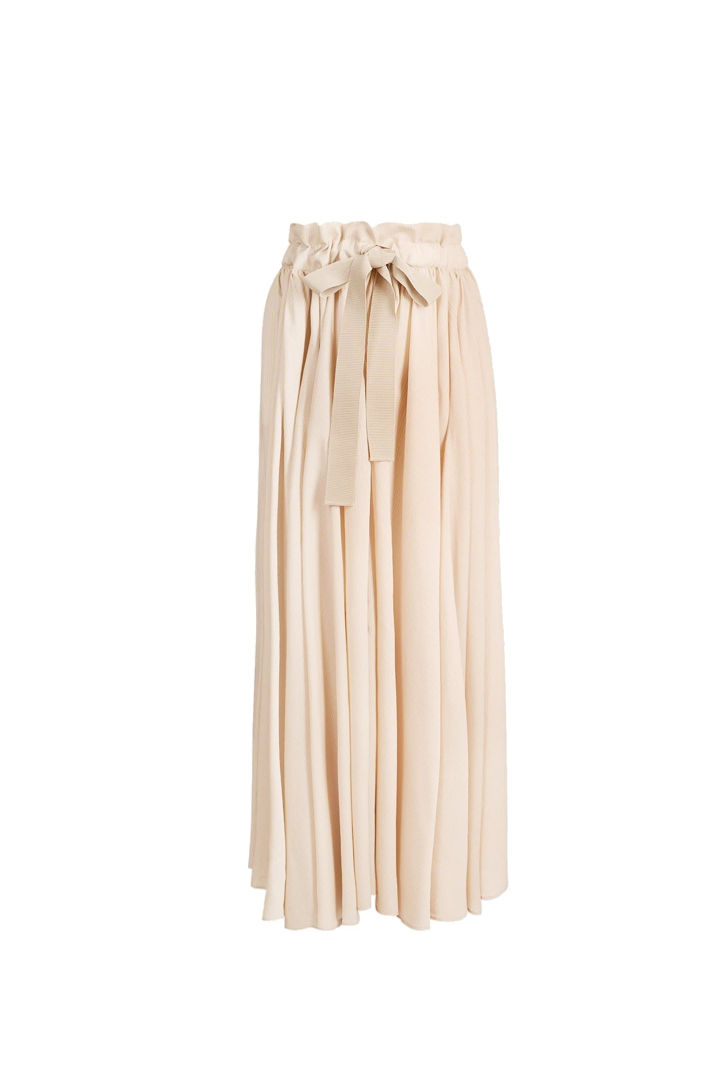 Patou Long blended silk beach skirt in Shell Beach Stripes | Skirts | Luxury Shoes Patou Long blended silk beach skirt in Shell Beach Stripes