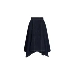 Patou Midi skirt in Moonrise Rodeo cotton denim