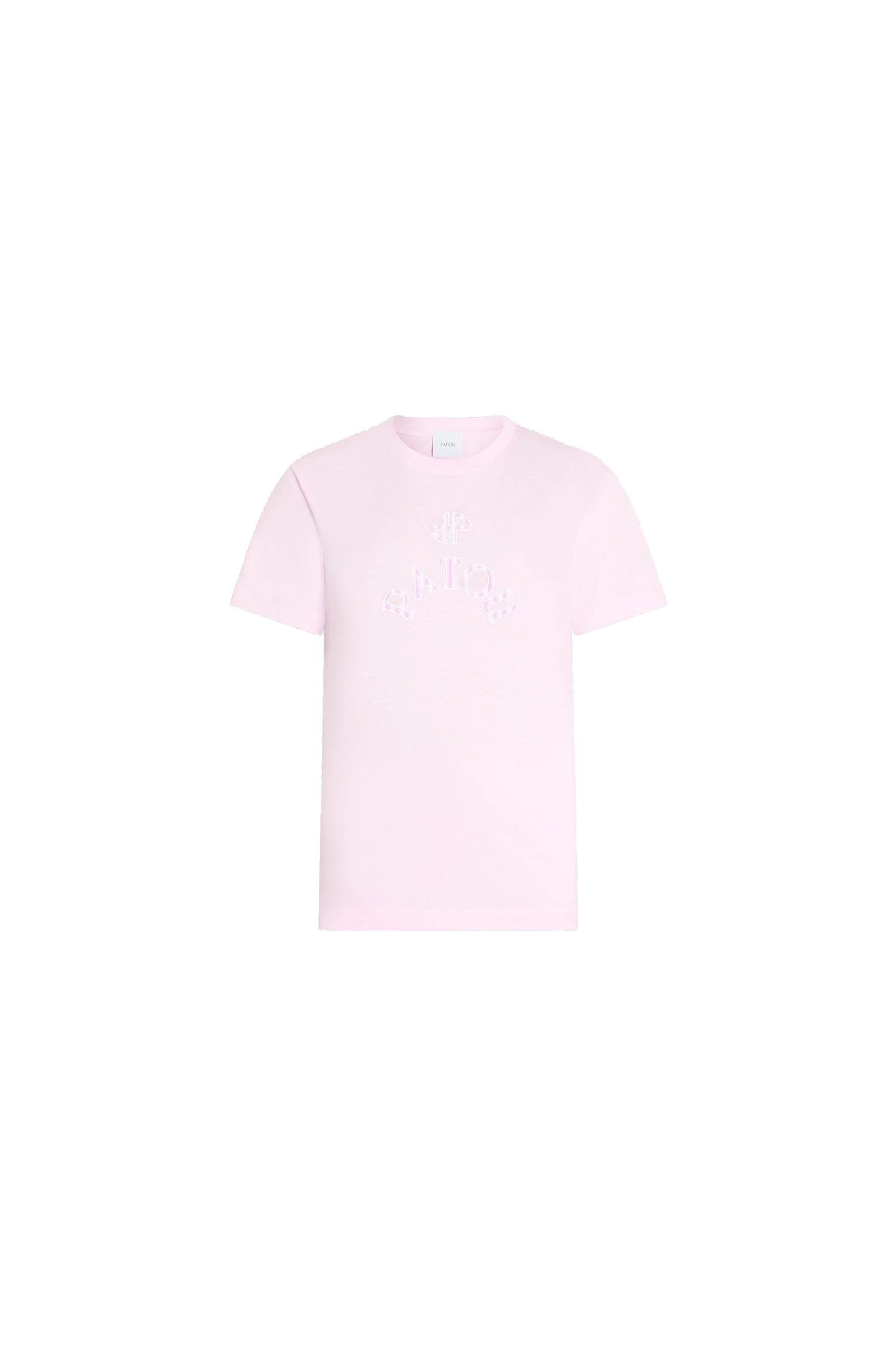 Organic cotton Patou JP poplin t-shirt | Buy Designer Tops at Luxury Shoes Patou Organic cotton Patou JP poplin t-shirt in Candy Pink