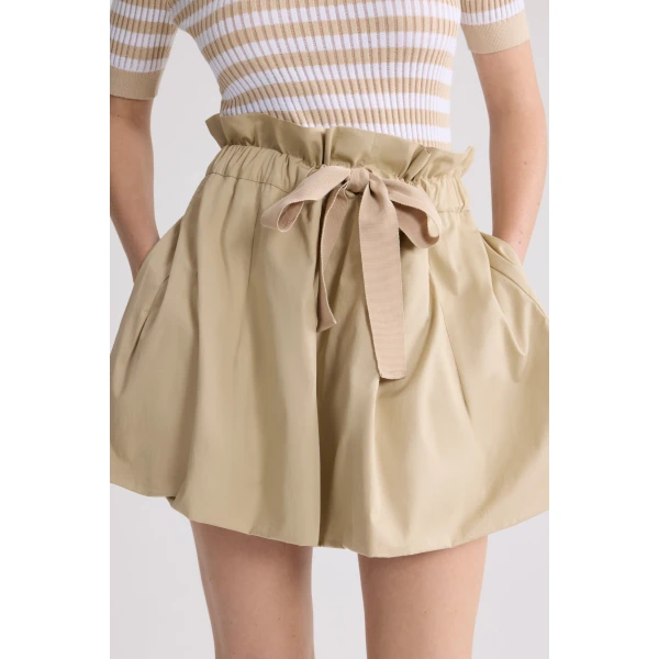 Organic cotton bloomer skirt in Safari Sand - Image 4