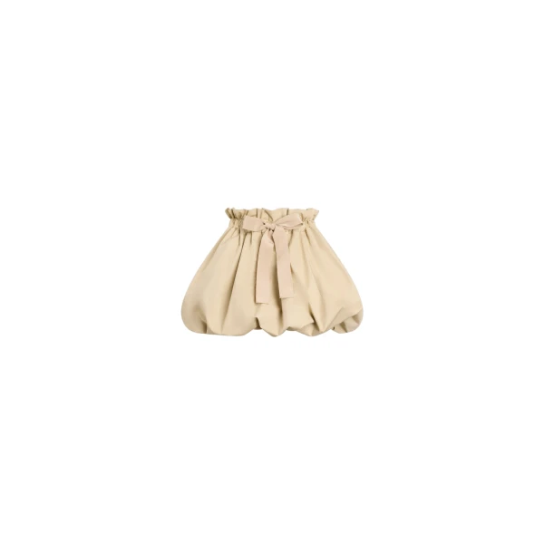 Patou Organic cotton bloomer skirt in Safari Sand