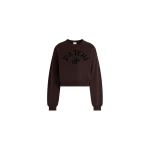 Patou Organic cotton sweatshirt in Winter Mocha