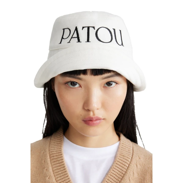 Patou bucket hat in White cotton - Image 2