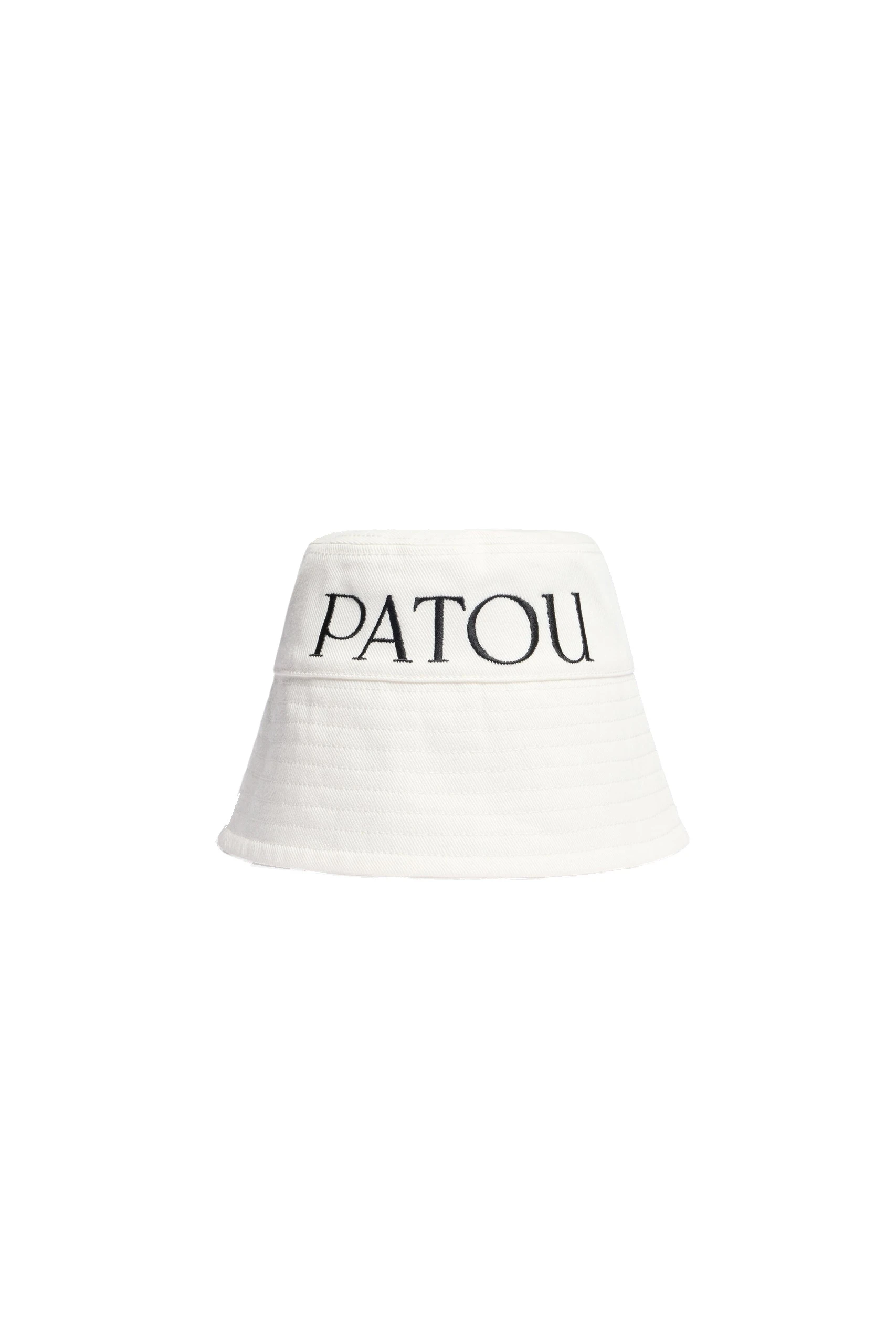 Patou Patou bucket hat in White cotton | Accessories | Luxury Shoes Patou Patou bucket hat in White cotton
