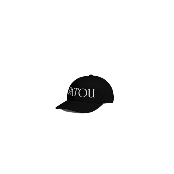 Patou Patou cap in Black cotton