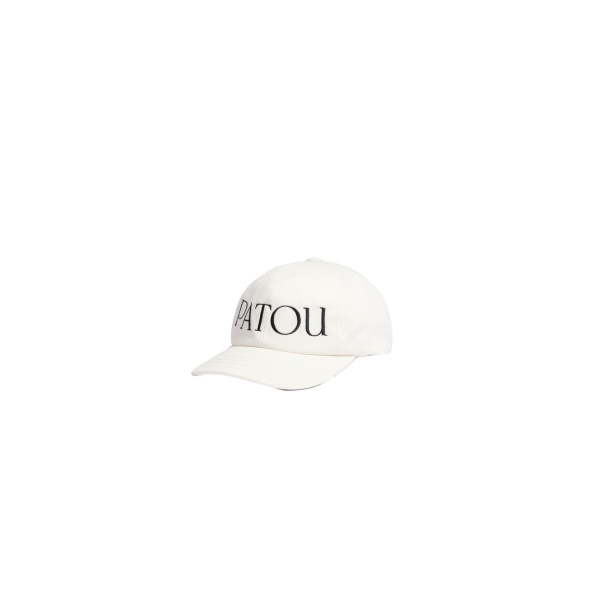 Patou Patou cap in Cream cotton